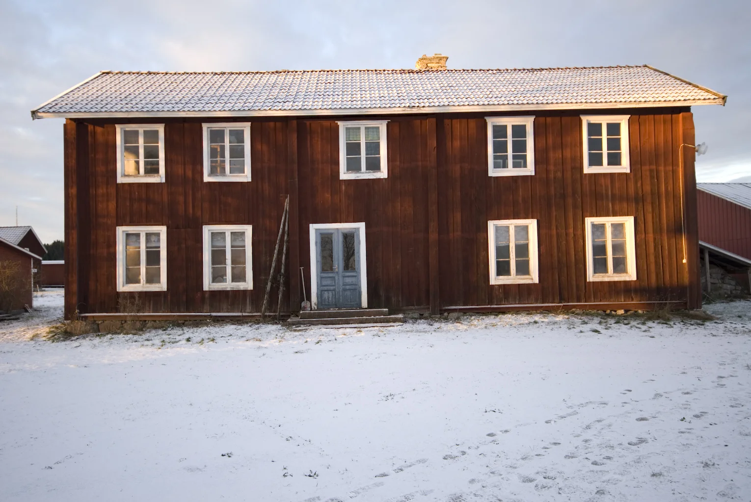 Historisk byggnad i Mittsverige